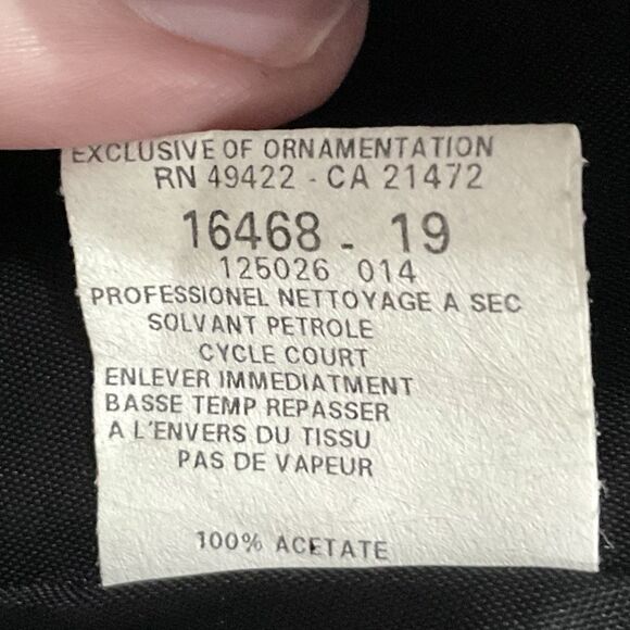 Scott McClintock Blue Glitter Strapless Formal Dress Gown Fit & Flare Maxi Sz 6 - Picture 9 of 10